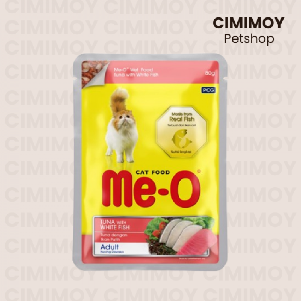 Me-O Tuna & White Fish Adult - Pouch