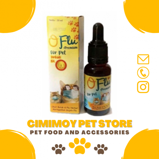 O-Flu Premium Obat Batuk Dan Flu Kucing