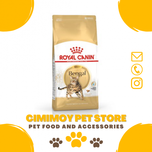 Royal Canin Bengal Adult (400gr) Dry Makanan Kucing Dewasa - Feline Breed Nutrition